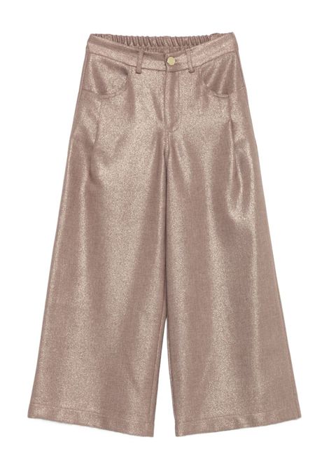 Pantalone metallizzato Lù-Lù BY MISS GRANT | LL3918ORO